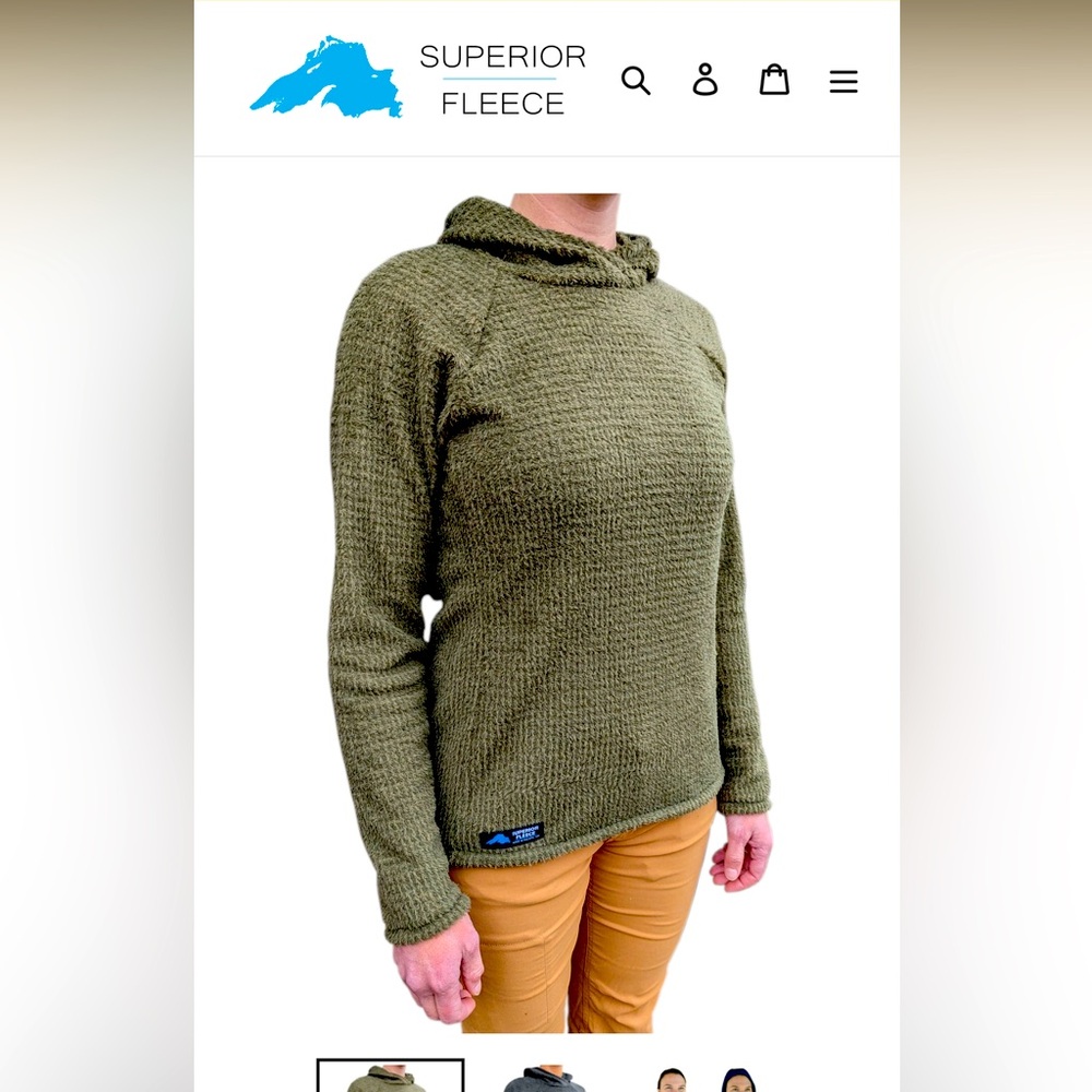 Women’s fleece hoodie